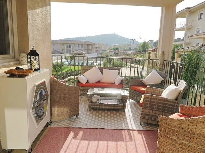 Ferienwohnung für 4 Personen, mit Terrasse und Pool in La Croix-Valmer - 2