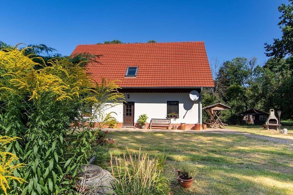 Ganze Wohnung, Fewo Erle, komb. Wohn-/Sz/Küchenz., Du/Wc (1 Sz im Dg ) - Zimmermanns Ferienhof in Werben, Lausitz