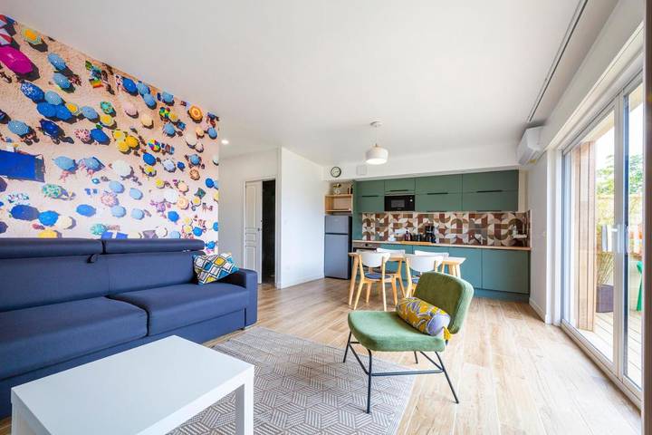 Gîte pour 6 personnes, avec Terrasse dans Blériot Plage - 3