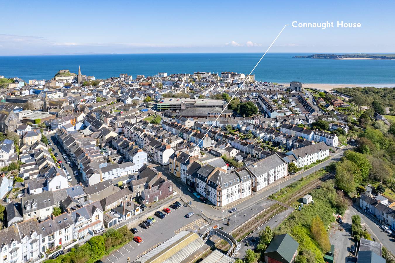 Entire apartment, Connaught House - Central Location, Near the Beach in Tenby, Pembrokeshire