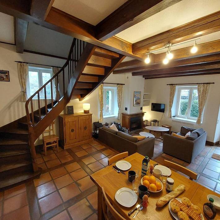 Maison de vacances pour 12 personnes, avec jardin