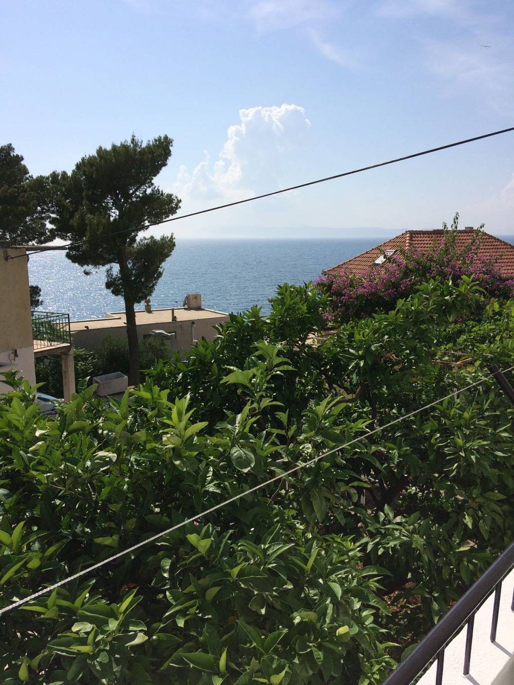 Apartamento entero, Ferienwohnung in Podgora mit Meerblick, Terrasse, Klimaanlage, W-Lan (4492-5) in Podgora, Rivera de Makarska
