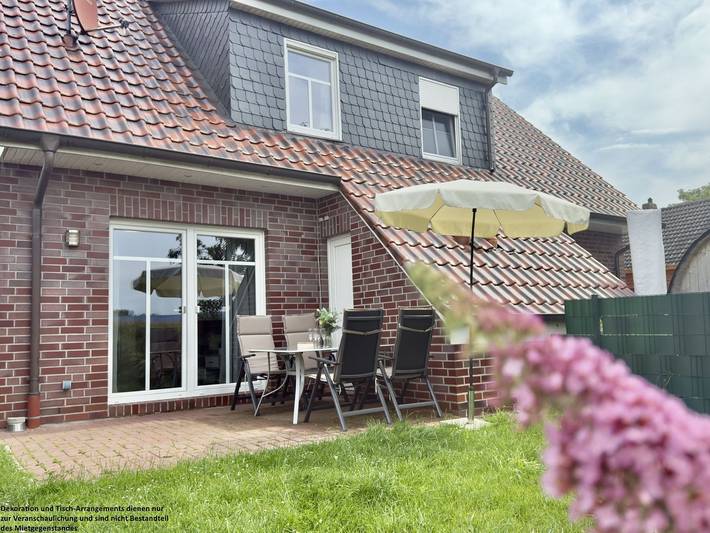 Ferienhaus für 4 Personen, mit Terrasse und Garten in Hooksiel