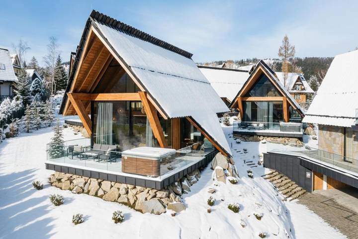 Willa dla 6 osób, z ogród i jacuzzi w Kościelisko