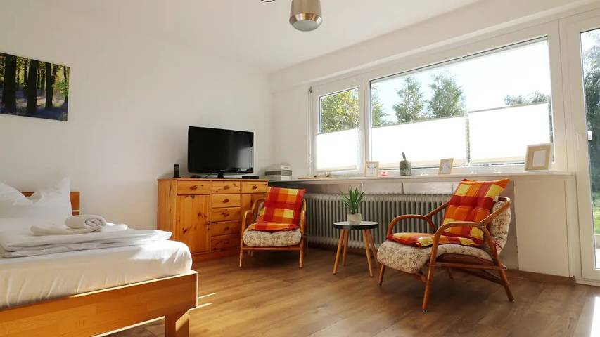 Hütte für 3 Personen, mit Terrasse, mit Haustier in Feldberg
