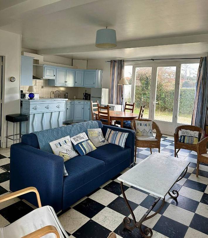Location de vacances pour 8 personnes, avec jardin et vue, animaux acceptés dans Plage de Saint-Marguerite sur Mer - 2