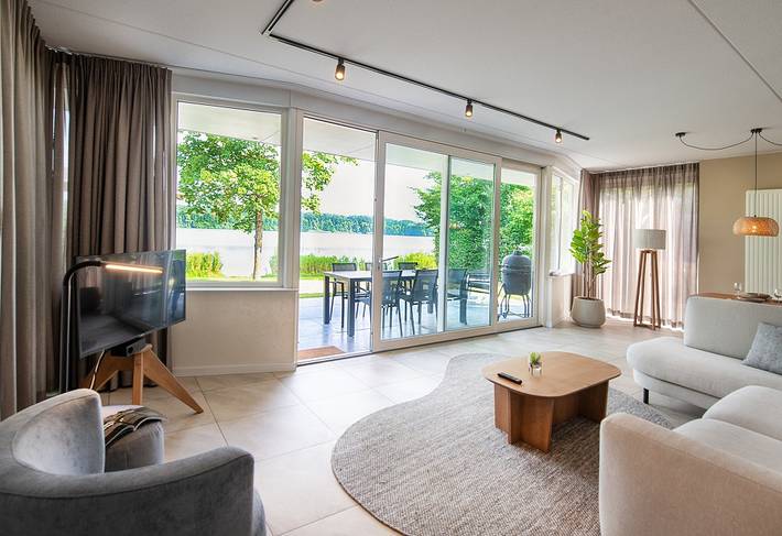 Vakantiehuis voor 4 personen, with balkon/terras and terras as well as sauna in Heel