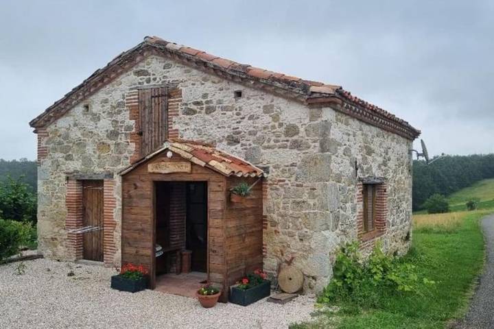 Maison de vacances pour 4 personnes, avec jardin et vue, animaux acceptés