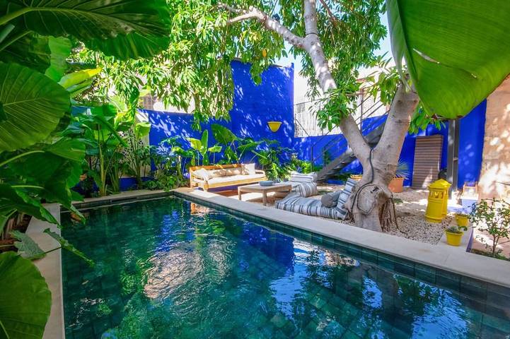 Apartamento de vacaciones para 5 personas, con jardín además de piscina y terraza - 1