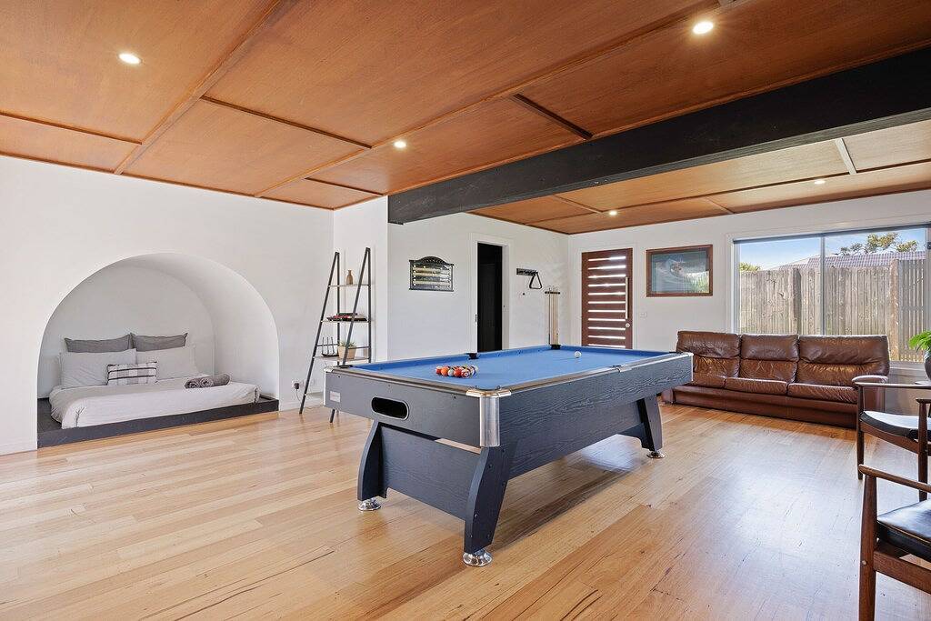 Brandneues Spa im Freien, Spielzimmer, Wi-Fi, Billardtisch in Cape Woolamai, Philip Island