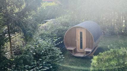 Ferienhaus für 5 Personen, mit Garten und Sauna in Siegsdorf