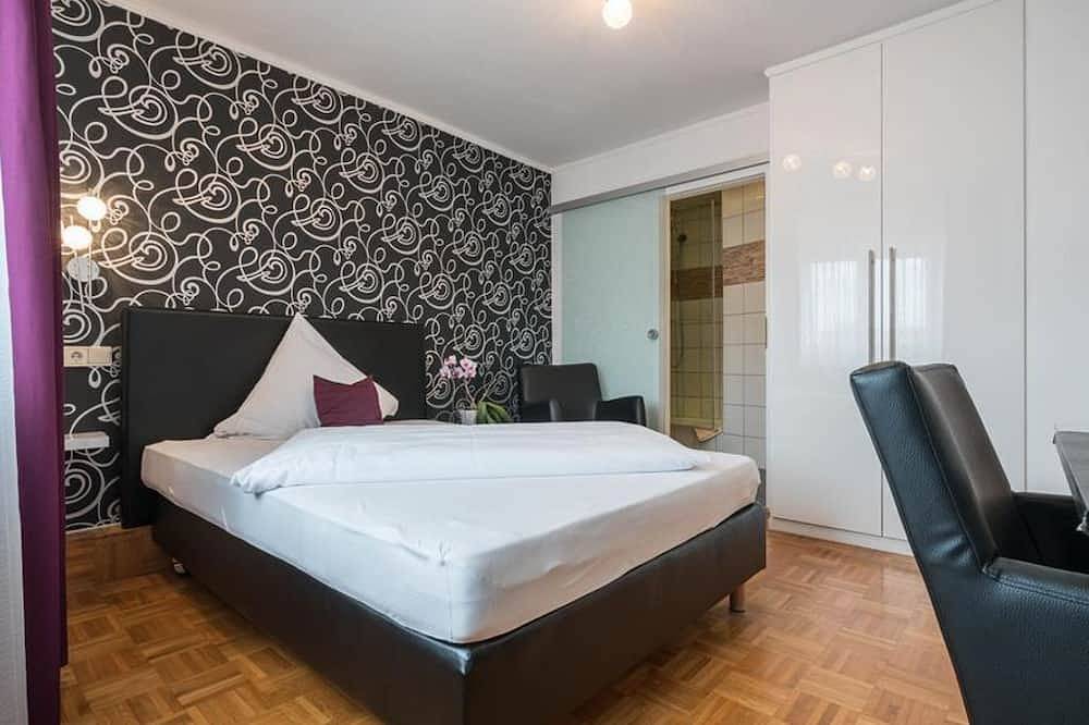 Einzelzimmer, Dusche, Wc, Nichtraucher - Hotel Zum Augarten in Speyer, Rheinebene