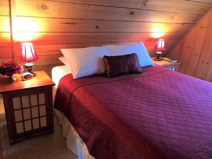 Blockhütte für 4 Personen, mit Whirlpool und Garten - 1