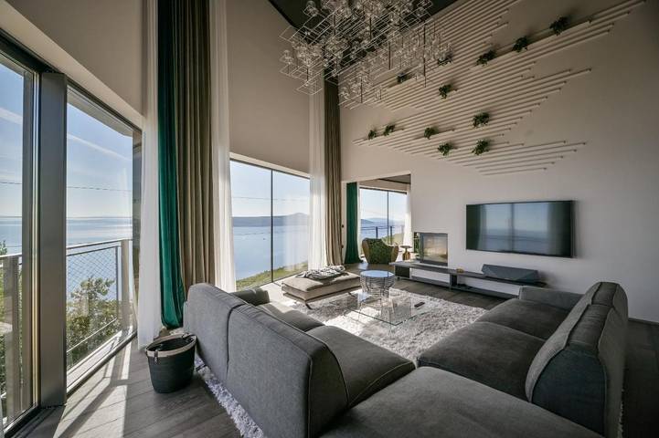 Location de vacances pour 14 personnes, avec jacuzzi et jardin ainsi que sauna et piscine dans Mošćenice - 3