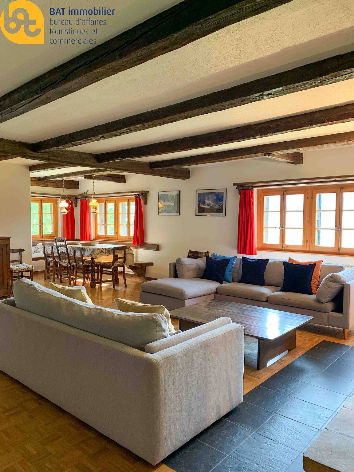 Couleur Café n° 32, very large chalet with panoramic views of the Val d'Anniviers in Chalais (Suiza), Alpes del Valais