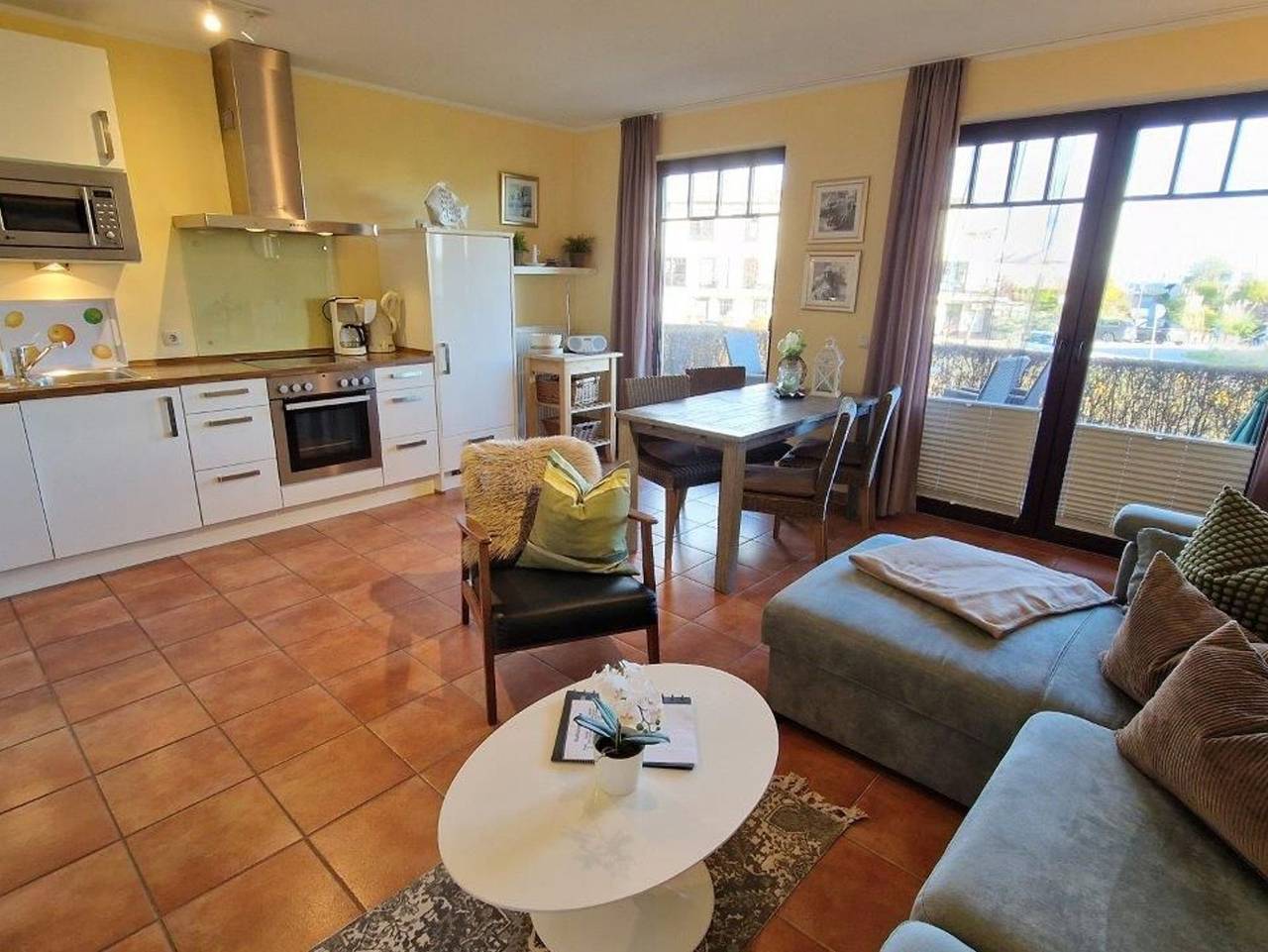 Ganze Ferienwohnung, Appartementanlage Urlaubsträume - 2- Raum Appartement-Hafenstraße in Kühlungsborn, Mecklenburgische Ostseeküste