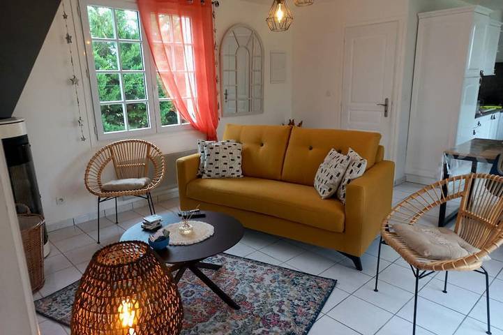 Maison classée 3* au calme à 50m de l'océan, ménage inclus et lit prêt in Yves, Région de La Rochelle