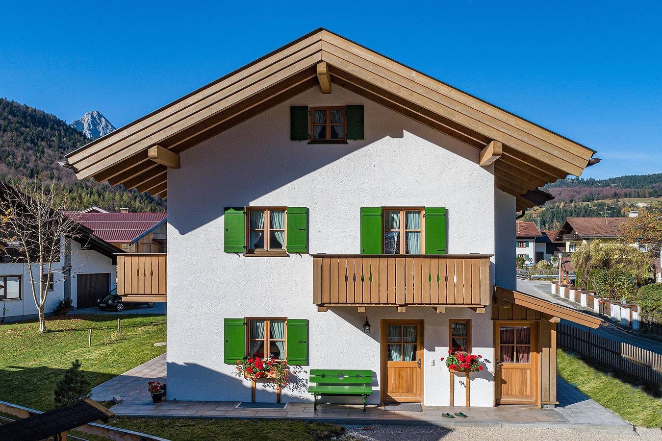 Ganze Ferienwohnung, "Stoaröserl"-  Fehaus/3 Schlafräume/Dusche,Wc in Mittenwald, Bayerische Alpen