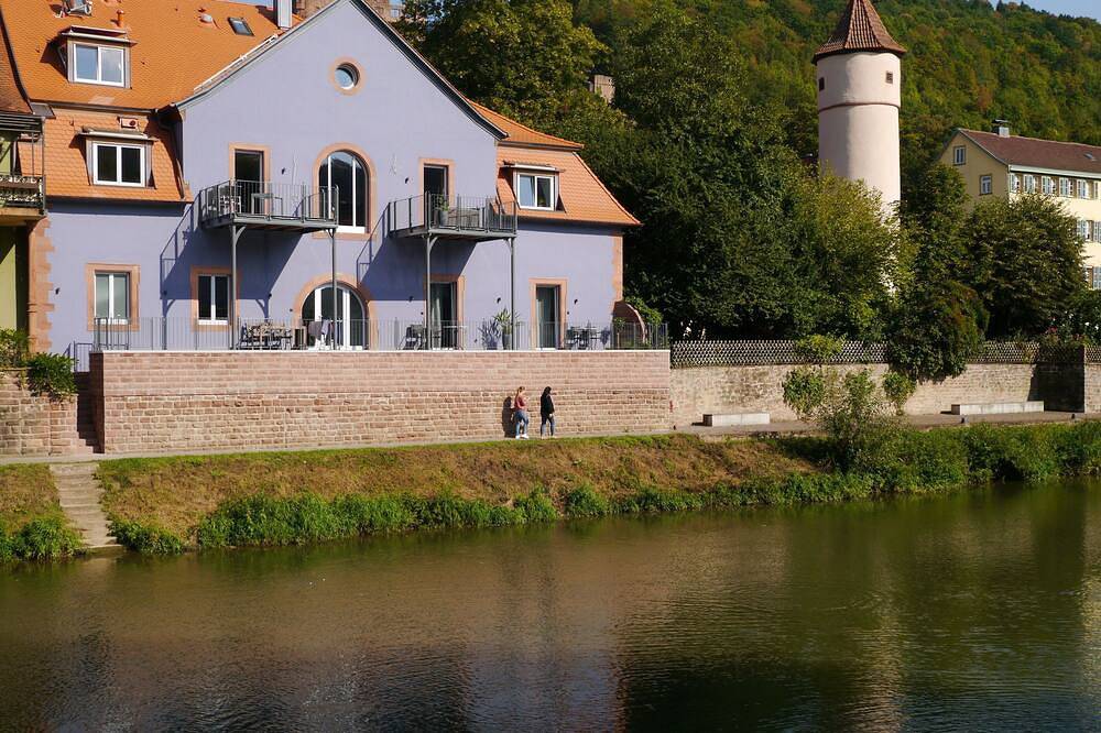 Ganze Wohnung, Phantastische Wohnungen mit Sonnenterrasse unmittelbar am Tauberufer in Wertheim, Taubertal