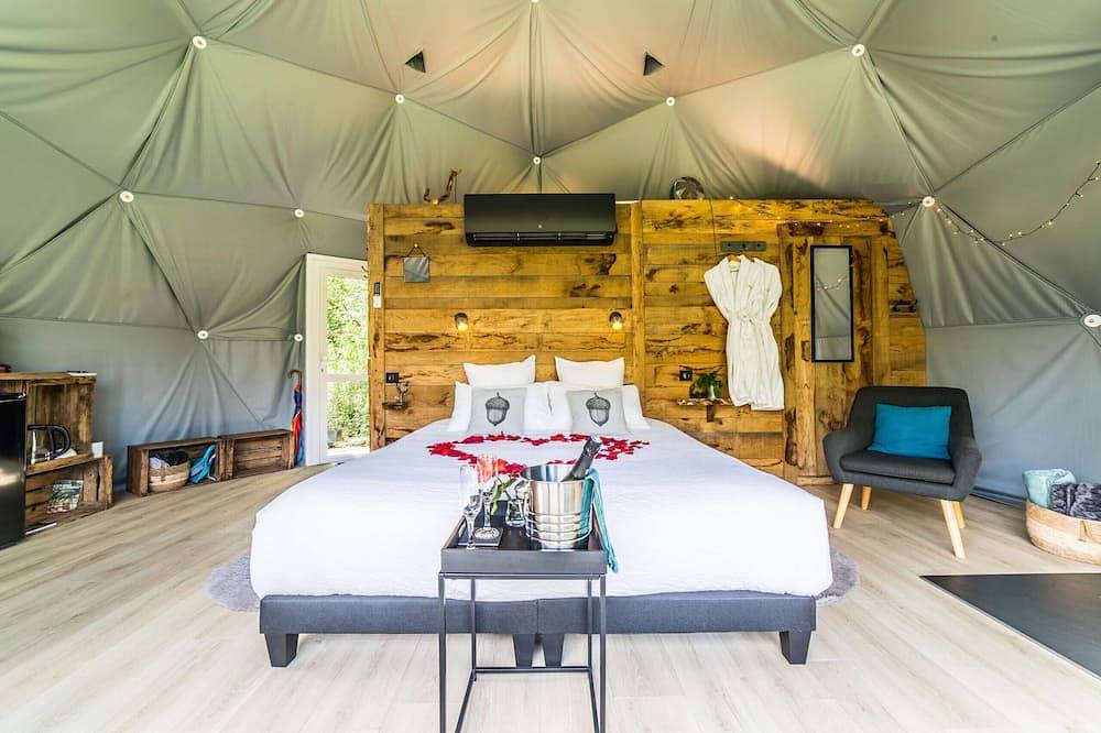 \"La Grande Ourse\" - Luxury Dome 40 m² – Jacuzzi in La Dornac, Périgord Noir