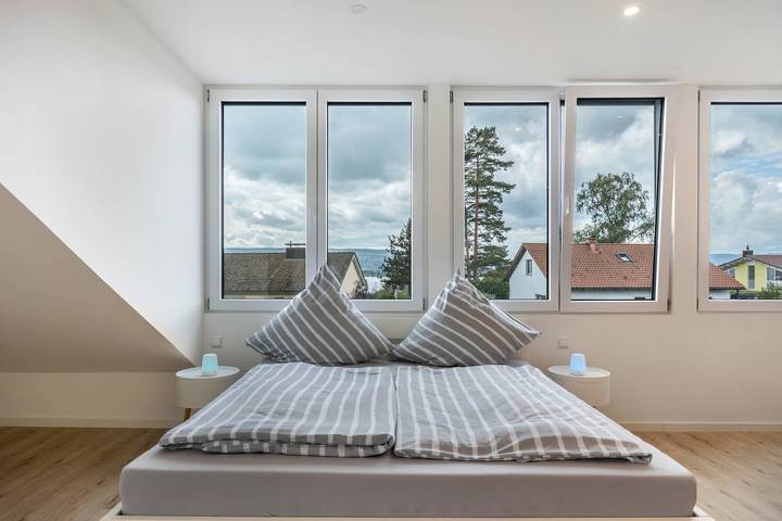 Ferienwohnung für 4 Personen, mit Seeblick und Balkon in Allensbach - 3