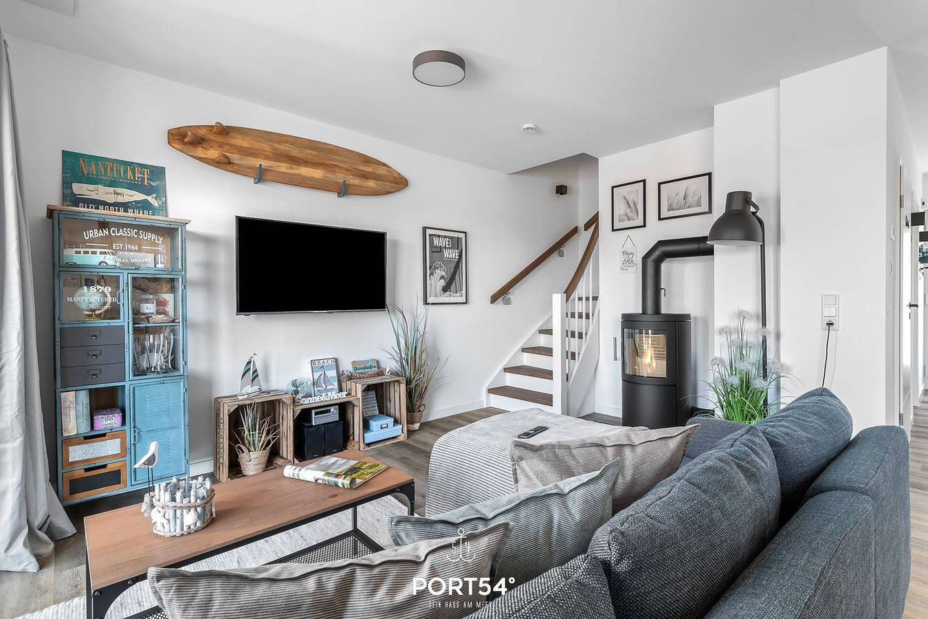 Stay Salty - Infrarotsauna, Nordsee- und Strandnah, Balkon, Terrasse in Büsum, Dithmarschen