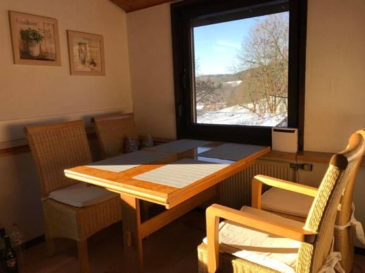 In Machtlos mit Terrasse und Waldblick in Machtlos, Ronshausen