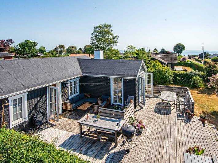 Ferienhaus für 4 Personen, mit Terrasse und Garten in Aarhus und Umgebung