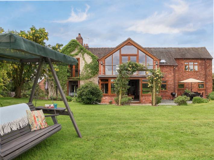 Holiday rental for 6 people, with garden in Shropshire