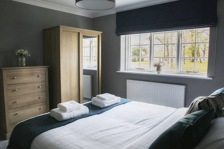 Single storey 2 bedroom lodge in Yorkshire du Nord