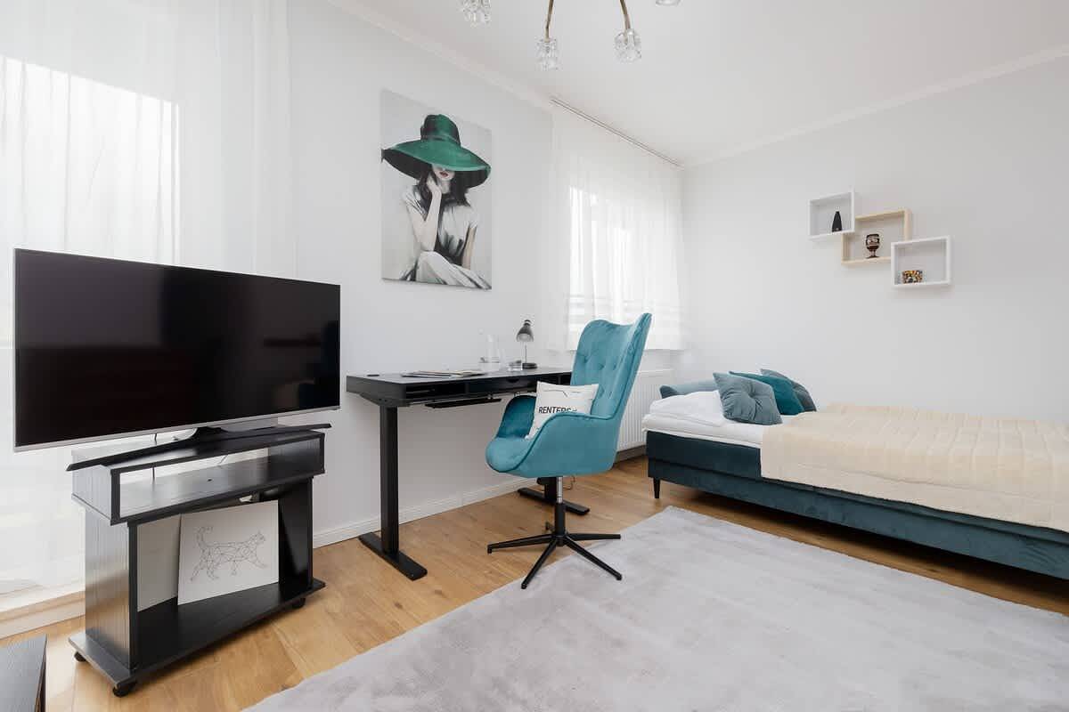 Entire studio, Głowackiego 14 | Cozy Studio | Warsaw in Bielany, Warsaw