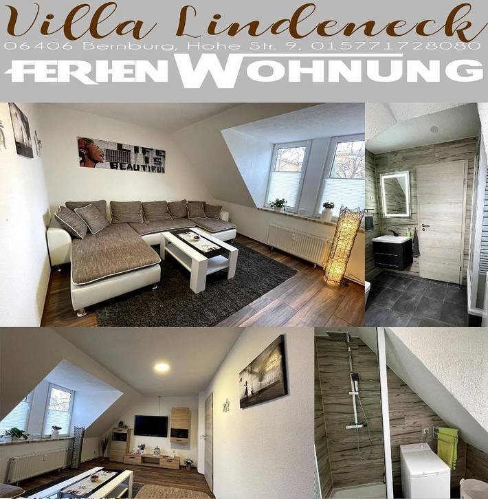 Ferienwohnung für 5 Personen, mit Garten in Bernburg