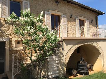 Appartement de vacances pour 4 personnes, avec balcon dans Rhône