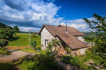 Gîte pour 2 personnes, avec jardin et vue à Nonards