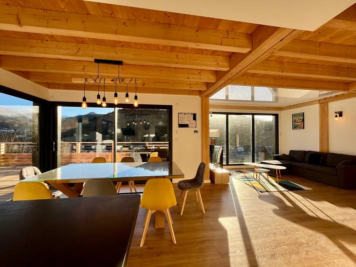 Chalet pour 8 personnes, avec terrasse à Mont-Dore - 4