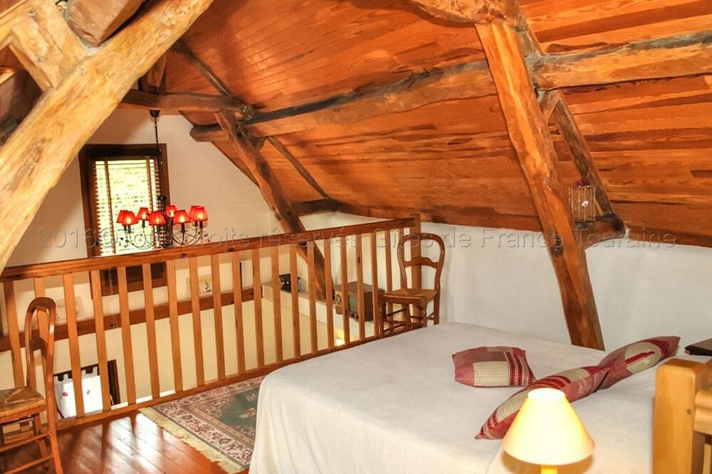 Maison historique en Touraine proche châteaux avec jardin & Wifi in Véretz, Région de Tours
