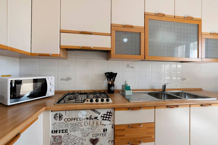Appartement entier, Appartement « Le Dimore Del Mare » avec balcon, Wi-Fi et climatisation in Casa Santa (Sicile), Erice