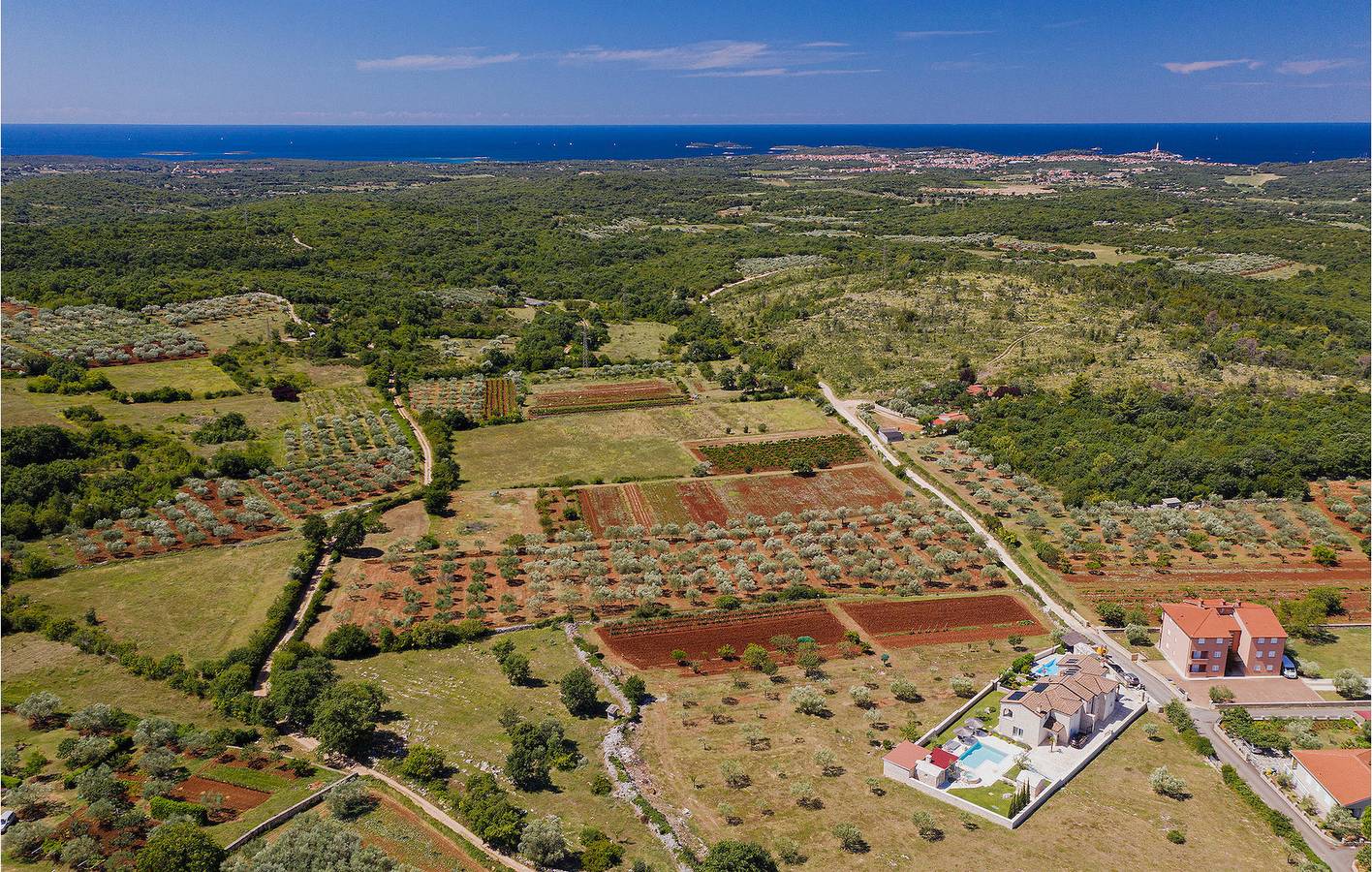Charmante 2-Zimmer-Wohnung mit Pool, WLAN und Parkplatz in Rovinjsko Selo in Rovinjsko Selo, Rovinj