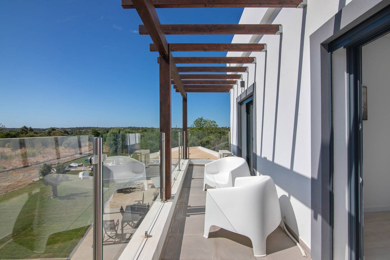 Ferienhaus 'Atlantida Farm' mit privater Terrasse, Wi-Fi und Klimaanlage in Moncarapacho, Parque Natural da Ria Formosa
