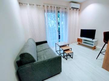 Gîte pour 4 personnes, avec balcon et vue dans Le Barachois Saint Denis