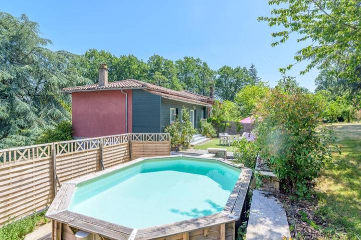 Maison de vacances pour 6 personnes, avec piscine et jardin