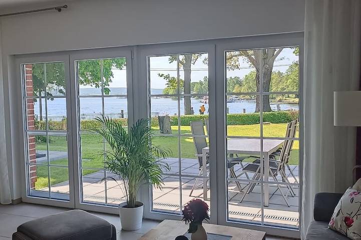 Ferienwohnung für 4 Personen, mit Terrasse und Garten in Geltow