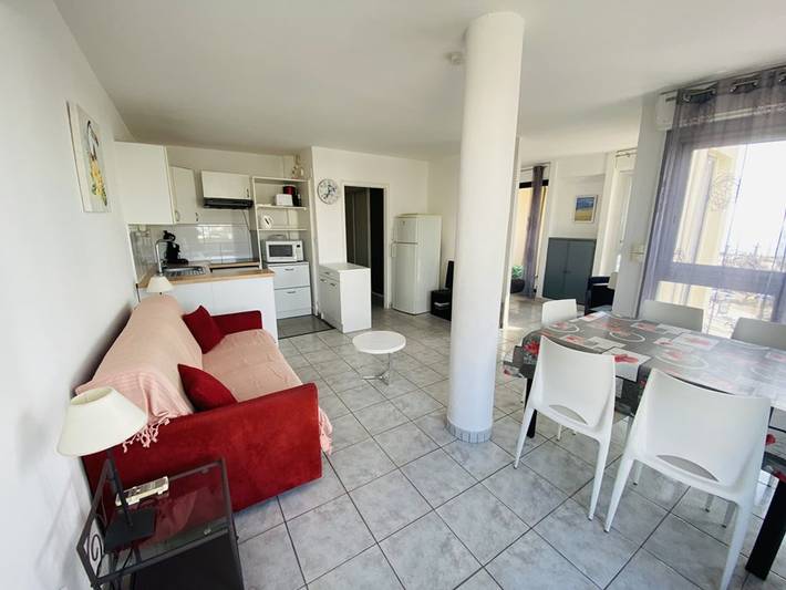 Apartamento entero, Apartamento luminoso vista mar, AC - 4 pers. in Mauguio, Costa mediterránea (Francia)