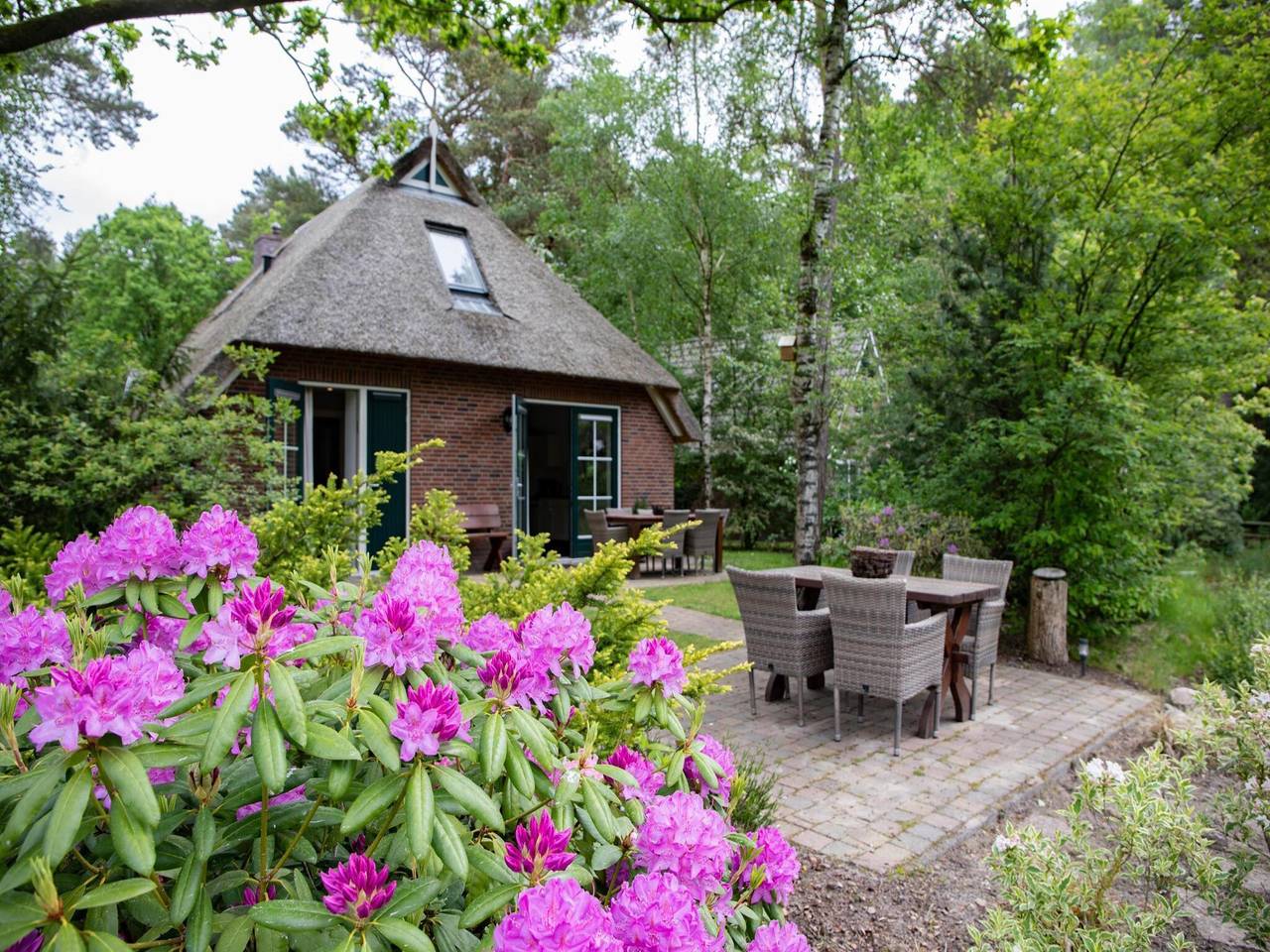 Freistehender Bungalow mit Alkovenbett in Hooghalen, Drenthe