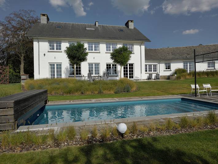 Vakantiehuis voor 9 personen, met tuin en sauna in Theux