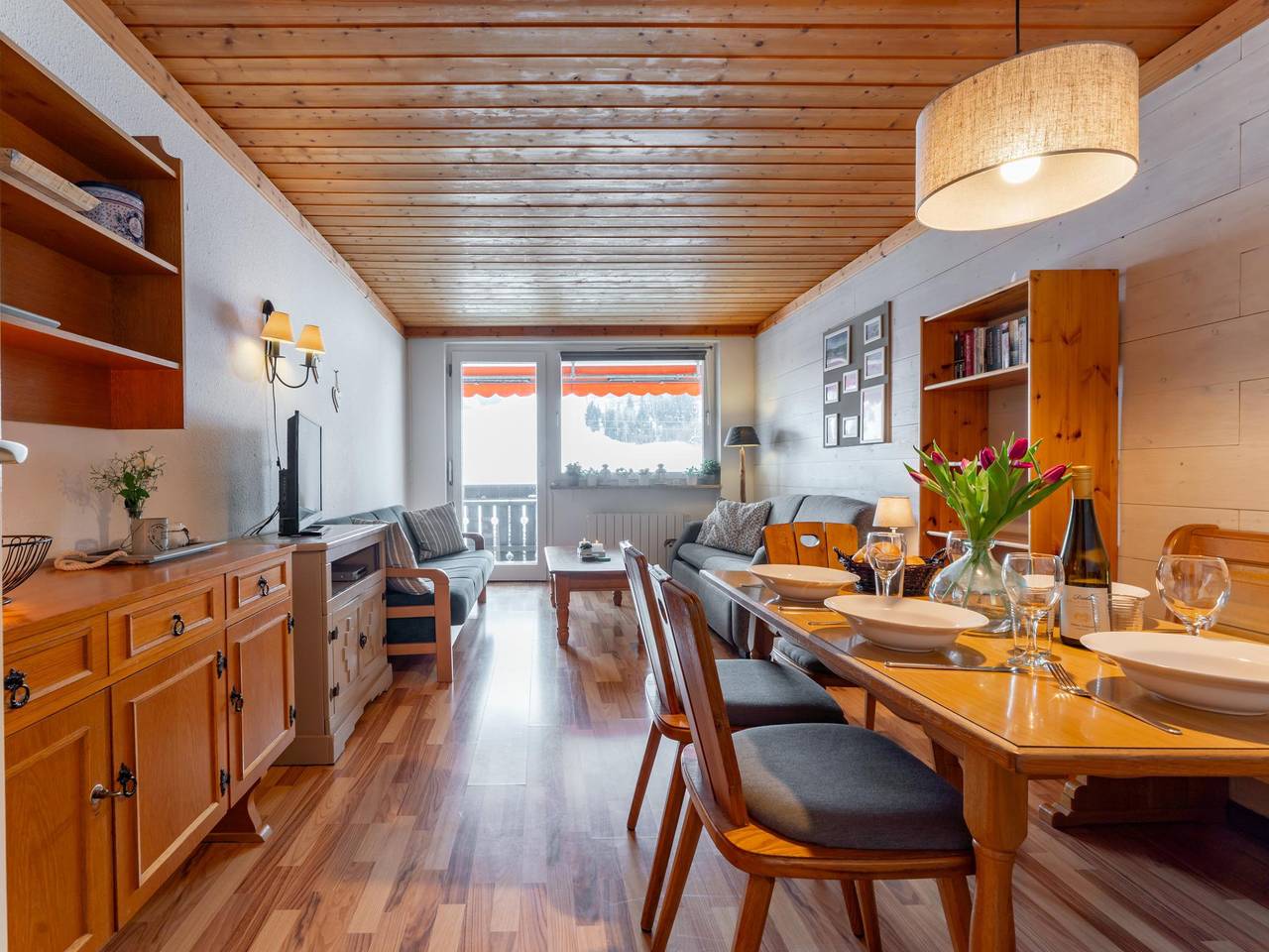 Ganze Wohnung, Ferienwohnung mit Bergblick direkt im Skigebiet in Saalfelden am Steinernen Meer, Pinzgau