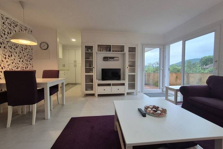 Appartement de vacances pour 4 personnes, avec Jardin