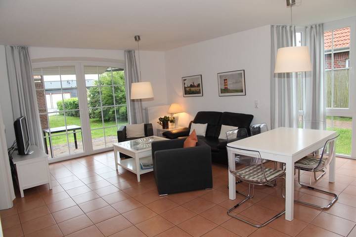 Vakantieappartement voor 4 personen, met Terras en Tuin in Norden
