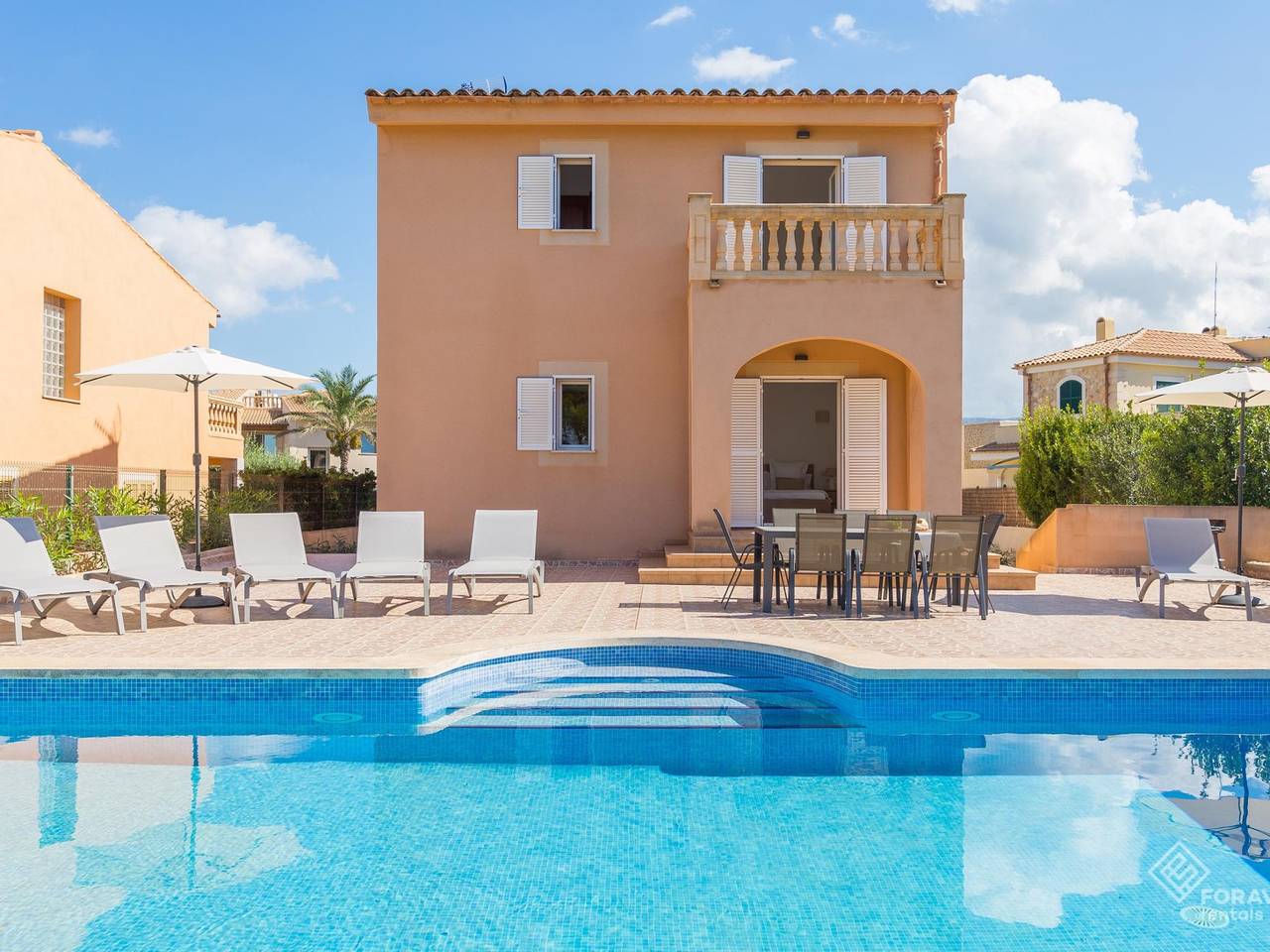 Dones Aigua - Precioso chalet con piscina y jardín en Sa Colonia de Sant Pere in Colònia de Sant Pere, Artà