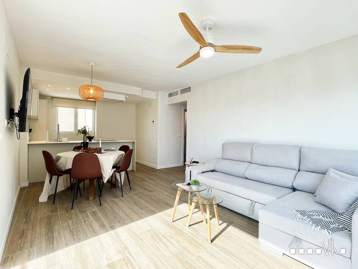 Ferienwohnung für 4 Personen, mit Balkon und Terrasse in Moraira